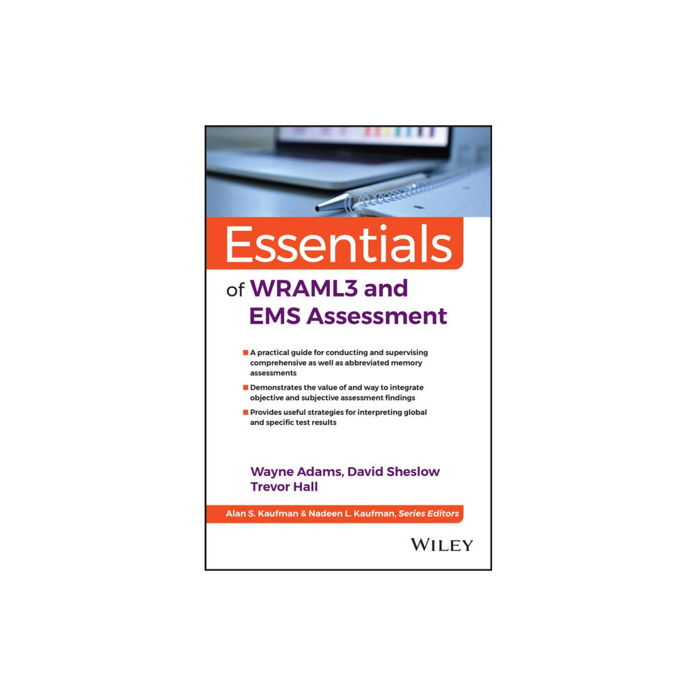 John Wiley & Sons Inc Essentials of WRAML3 and EMS Assessment (häftad, eng)