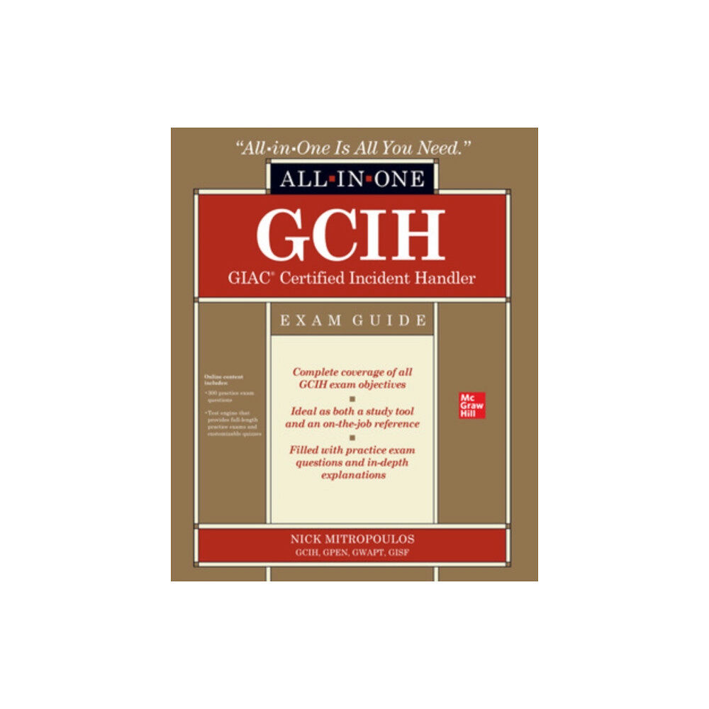 McGraw-Hill Education GCIH GIAC Certified Incident Handler All-in-One Exam Guide (häftad, eng)