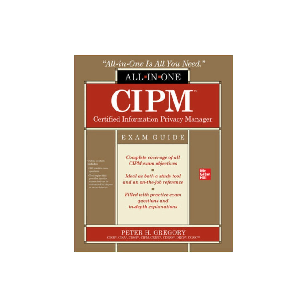 McGraw-Hill Education CIPM Certified Information Privacy Manager All-in-One Exam Guide (häftad, eng)