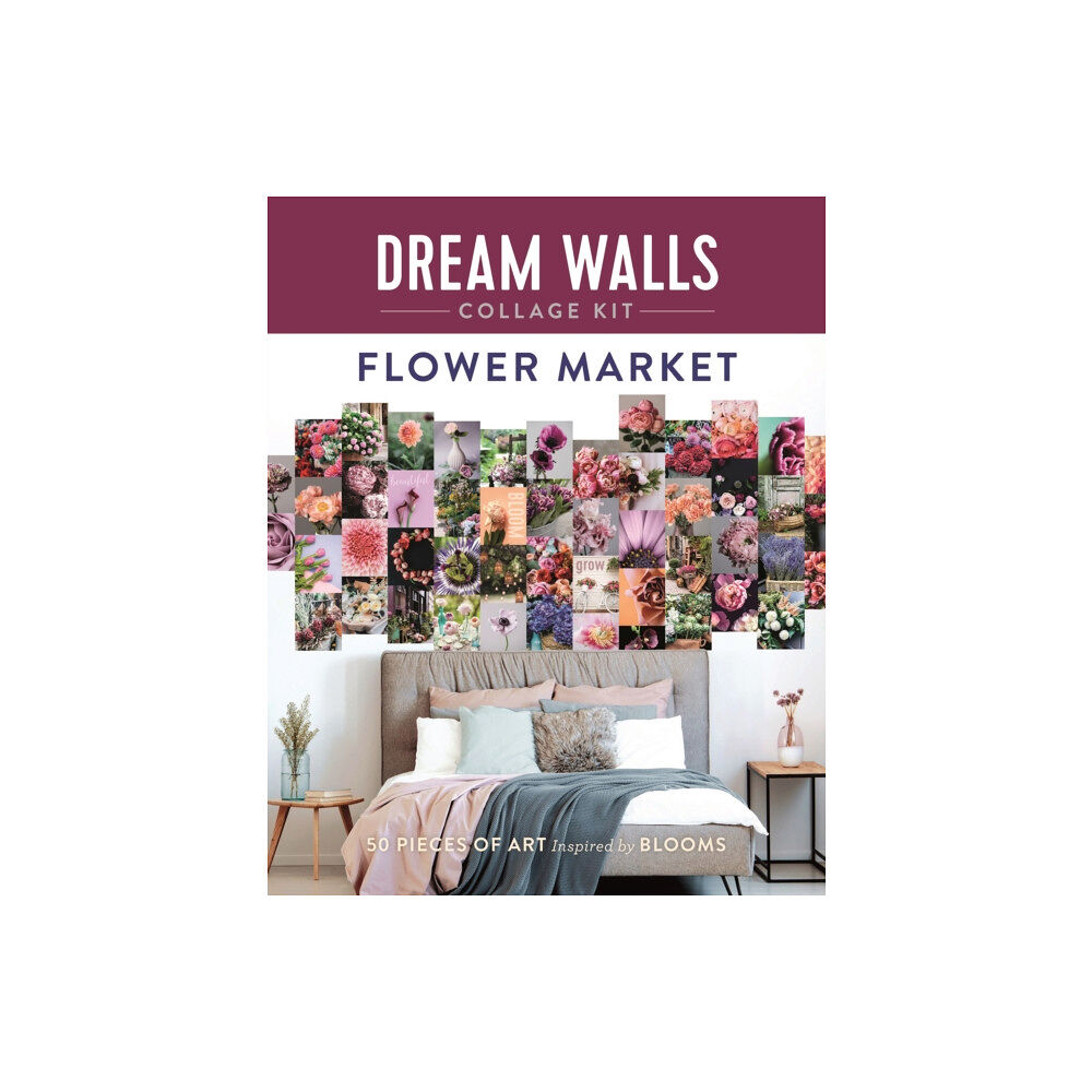 Castle Point Books Dream Walls Collage Kit: Flower Market (häftad, eng)