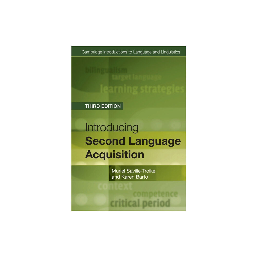 Cambridge University Press Introducing Second Language Acquisition (häftad, eng)