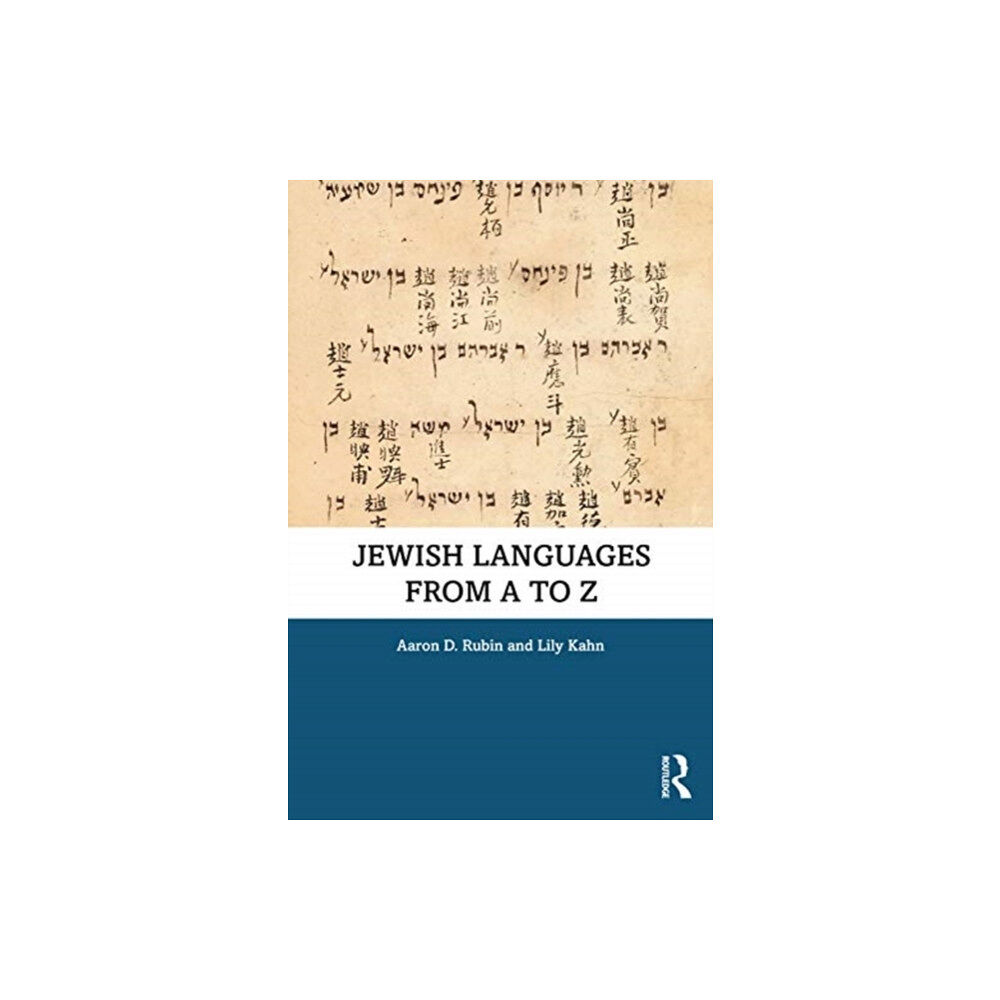 Taylor & francis ltd Jewish Languages from A to Z (häftad, eng)