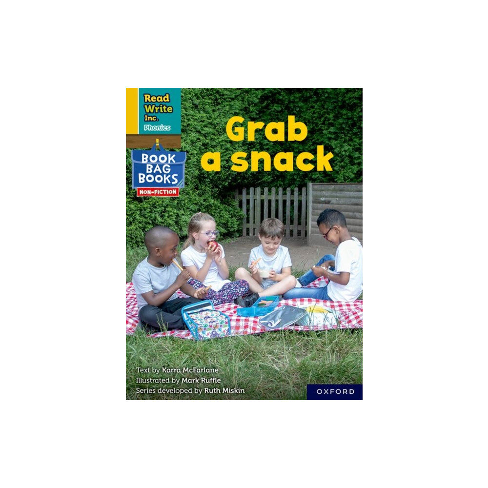 Oxford University Press Read Write Inc. Phonics: Grab a snack (Yellow Set 5 NF Book Bag Book 4) (häftad, eng)