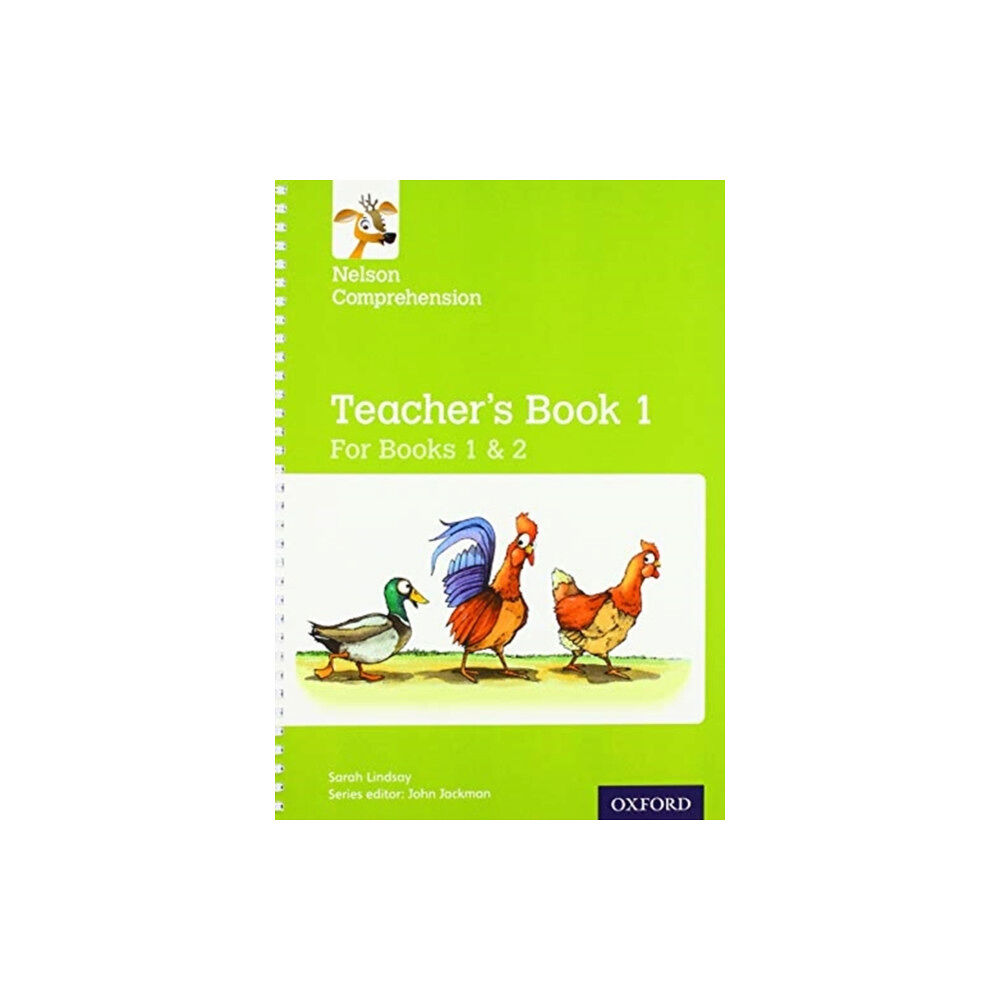 Oxford University Press Nelson Comprehension: Years 1 & 2/Primary 2 & 3: Teacher's Book for Books 1 & 2 (häftad, eng)