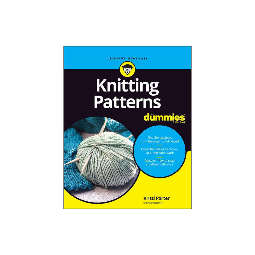 John Wiley & Sons Inc Knitting Patterns For Dummies (häftad, eng)