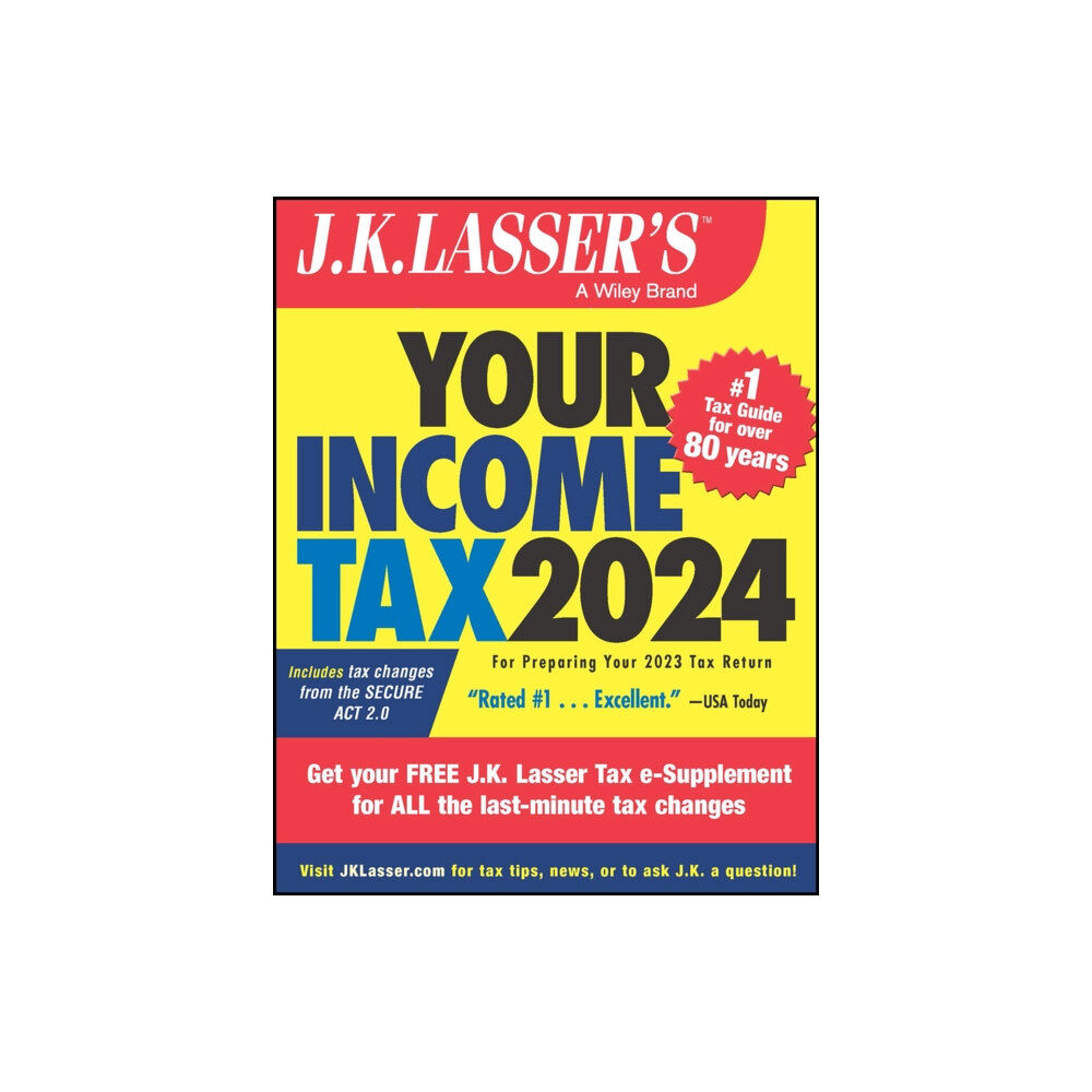 John Wiley & Sons Inc J.K. Lasser's Your Income Tax 2024 (häftad, eng)