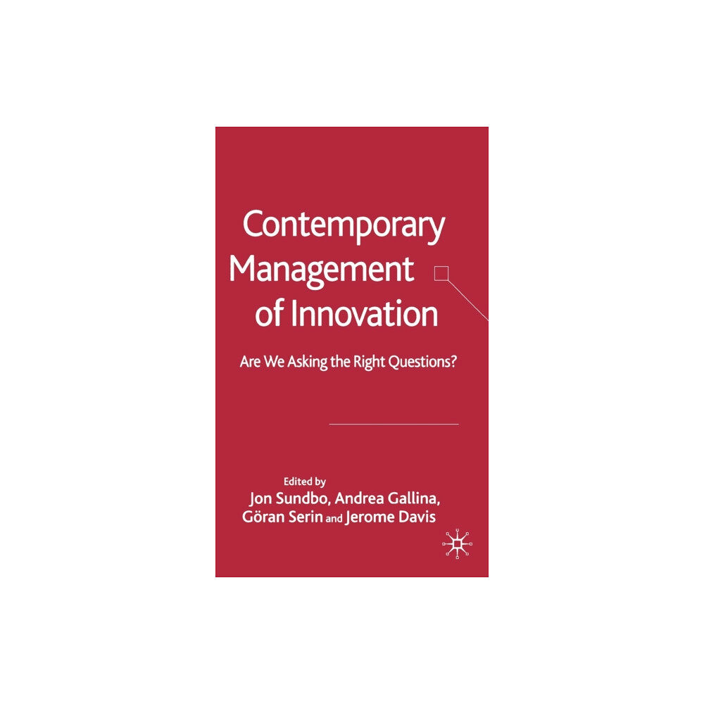 Palgrave USA Contemporary Management of Innovation (inbunden, eng)