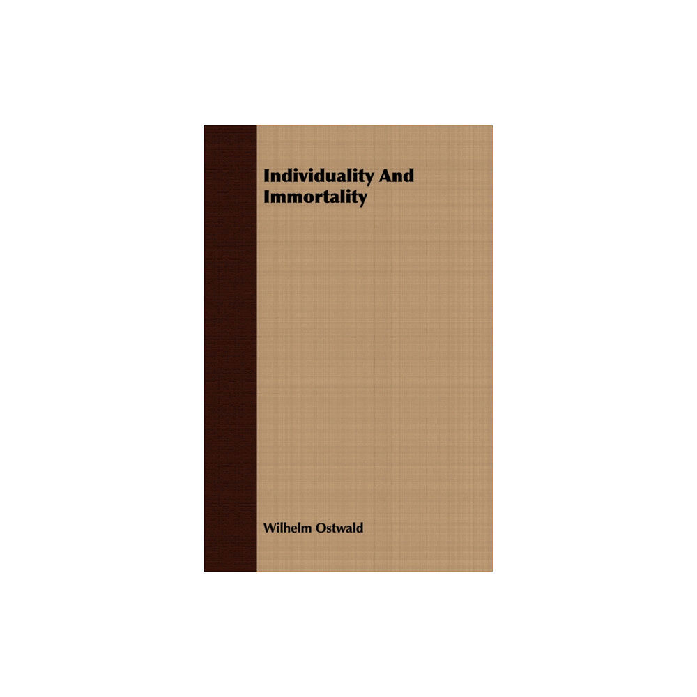 Read Books Individuality And Immortality (häftad, eng)