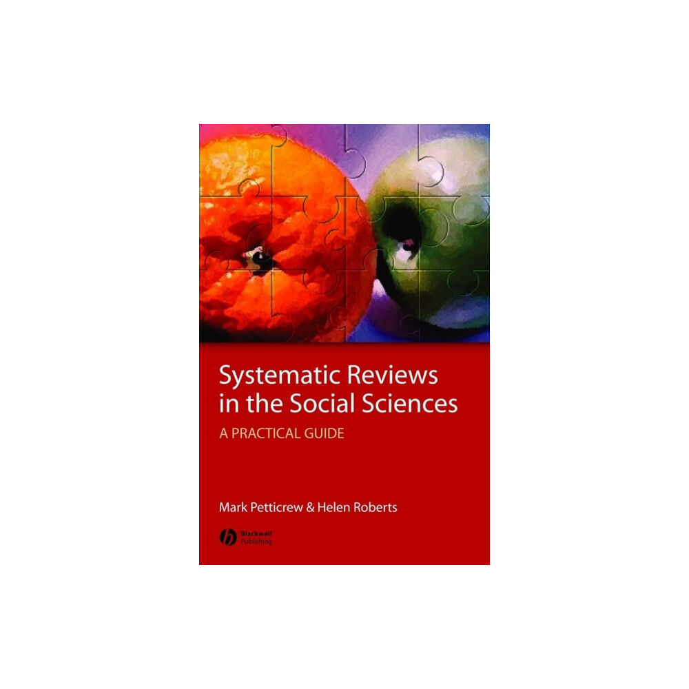 John Wiley And Sons Ltd Systematic Reviews in the Social Sciences (inbunden, eng)