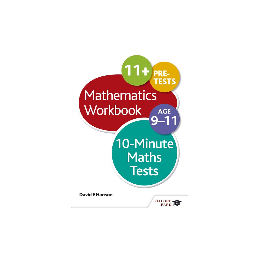 Hodder Education 10-Minute Maths Tests Workbook Age 9-11 (häftad, eng)