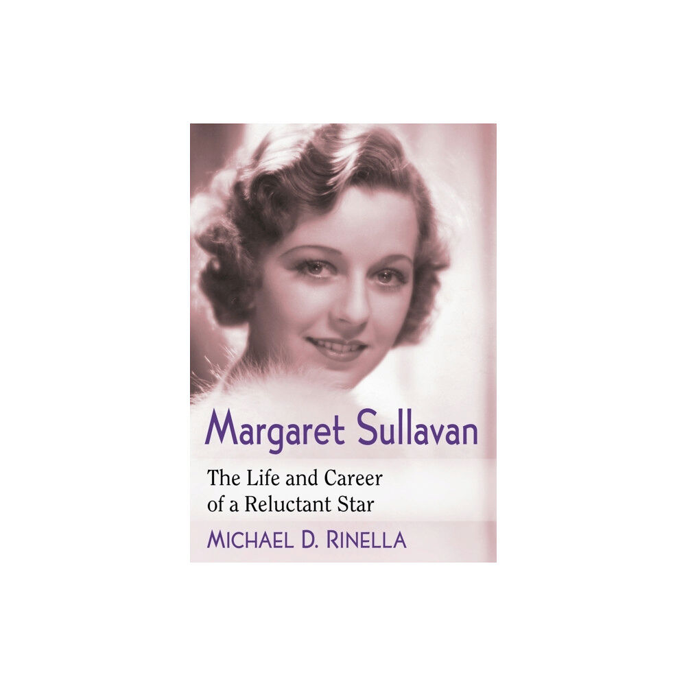 McFarland & Co Inc Margaret Sullavan (häftad, eng)