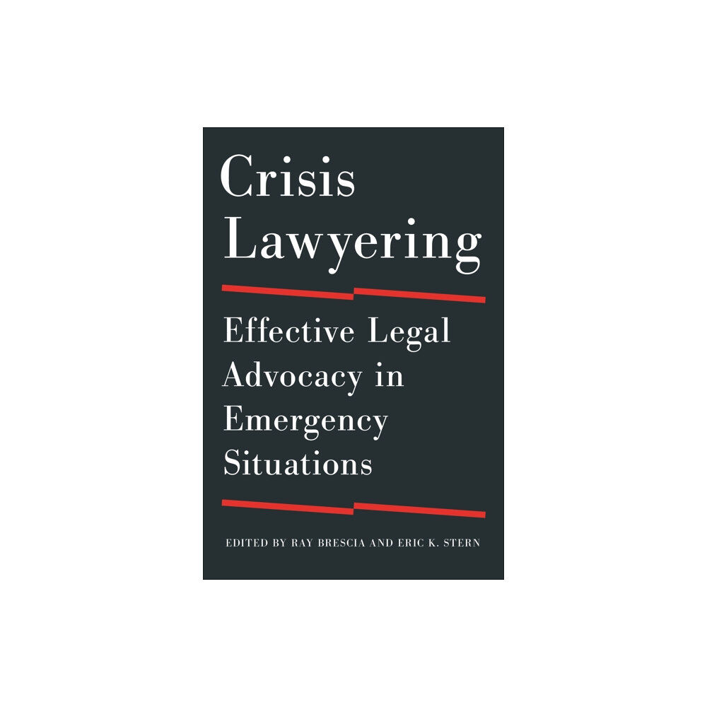 New York University Press Crisis Lawyering (häftad, eng)