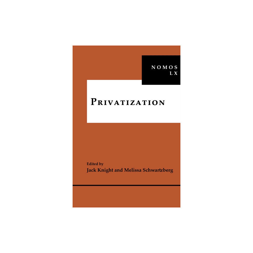 New York University Press Privatization (inbunden, eng)