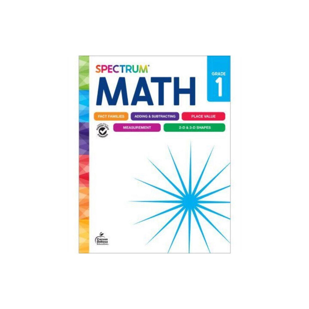 Carson Dellosa Spectrum Math Workbook Grade 1 (häftad, eng)