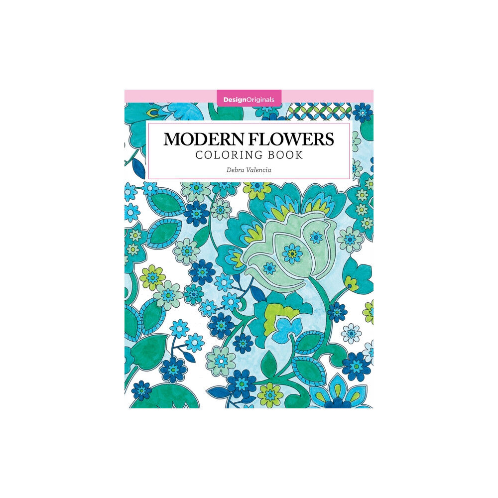 Design Originals Modern Flowers Coloring Book (häftad, eng)