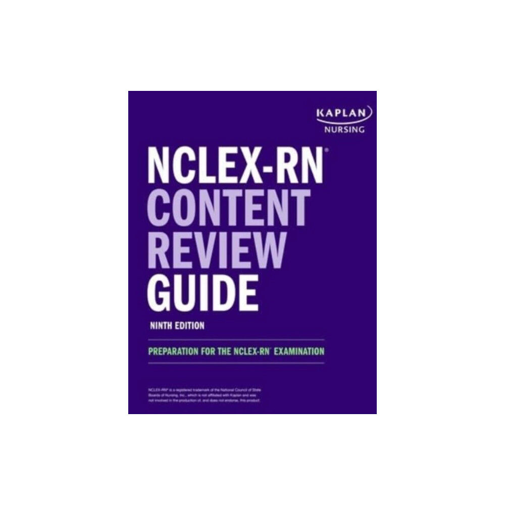 Kaplan Test Prep NCLEX-RN Content Review Guide (häftad, eng)