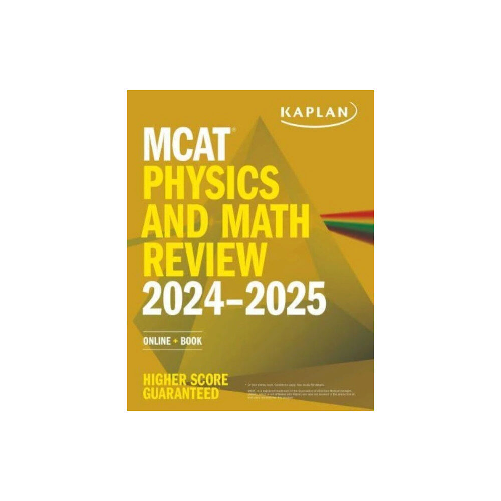 Kaplan Publishing MCAT Physics and Math Review 2024-2025 (häftad, eng)