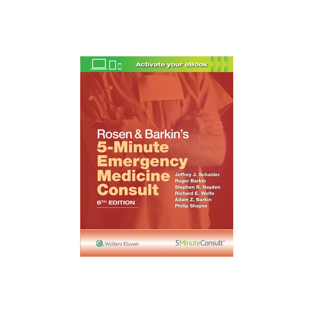 Lippincott Williams and Wilkins Rosen & Barkin's 5-Minute Emergency Medicine Consult (inbunden, eng)