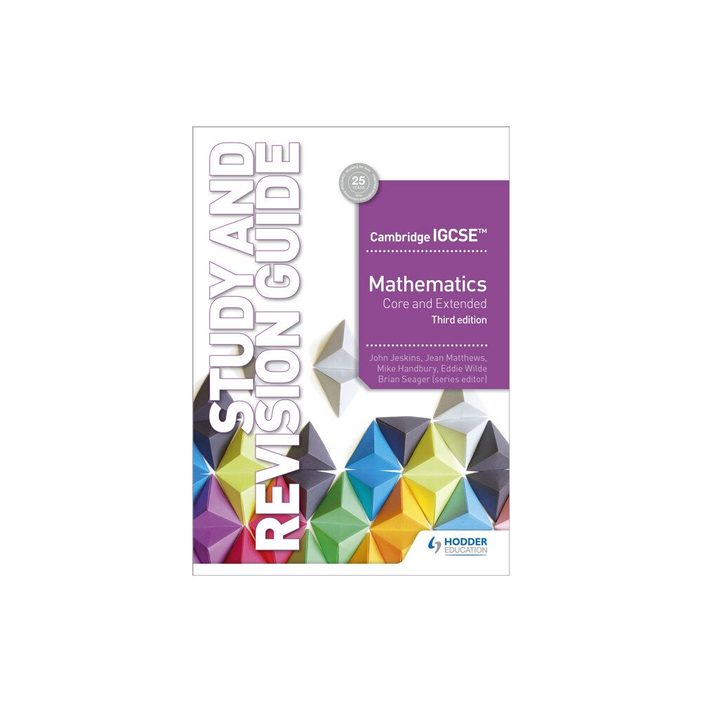 Hodder Education Cambridge IGCSE Mathematics Core and Extended Study and Revision Guide 3rd edition (häftad, eng)