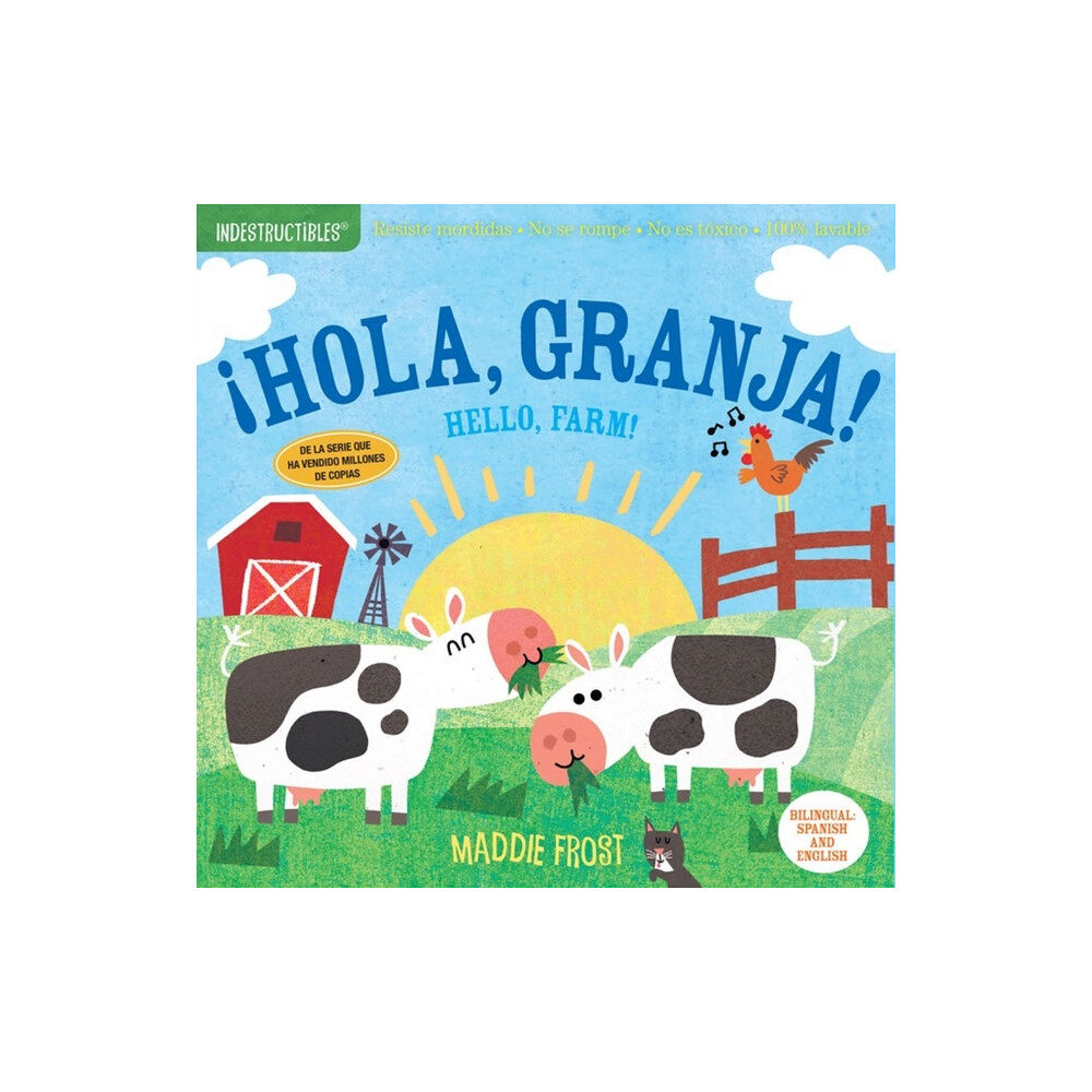 Workman Publishing Indestructibles: ¡Hola, granja! / Hello, Farm! (häftad, spa)