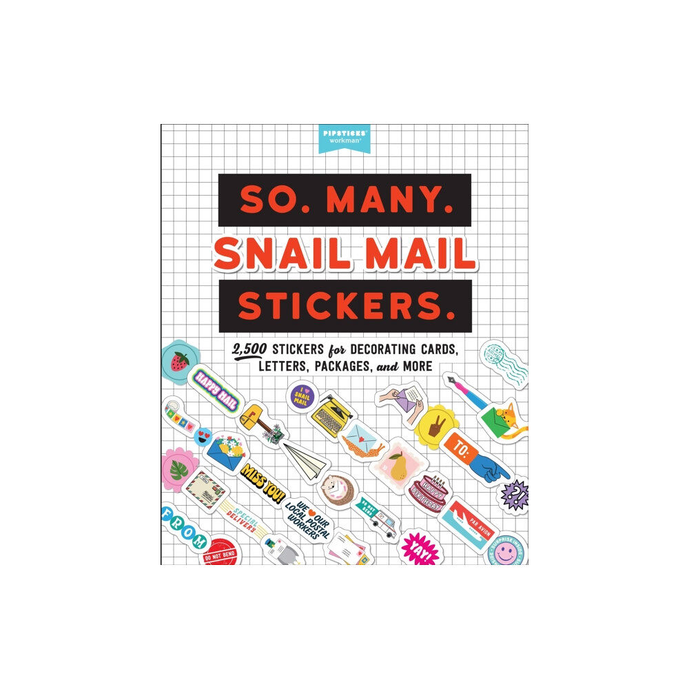 Workman Publishing So. Many. Snail Mail Stickers. (häftad, eng)