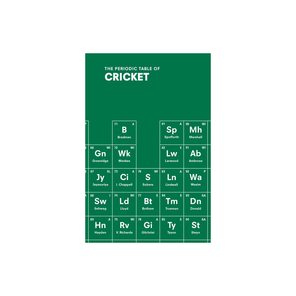 Ebury Publishing The Periodic Table of CRICKET (häftad, eng)