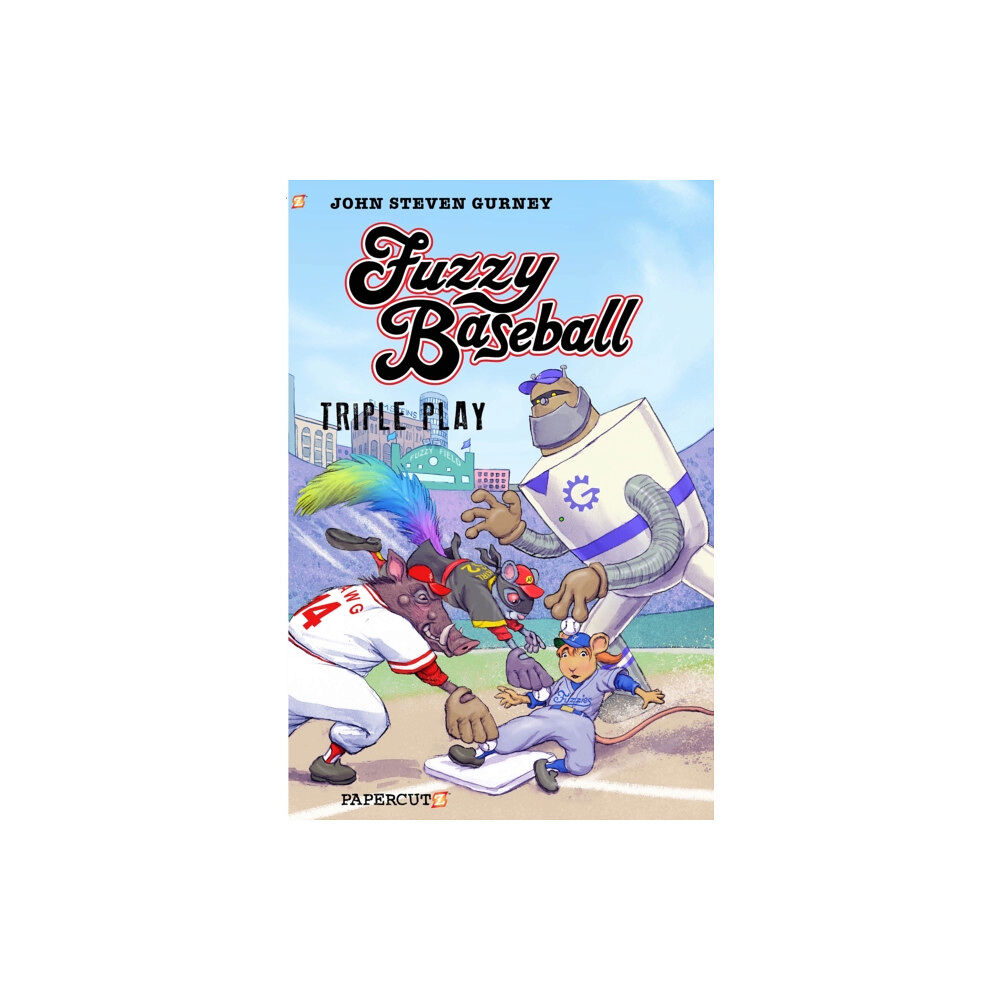 Papercutz Fuzzy Baseball 3-in-1 (häftad, eng)