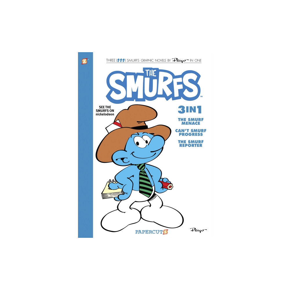 Papercutz Smurfs 3-in-1 Vol. 8 (häftad, eng)