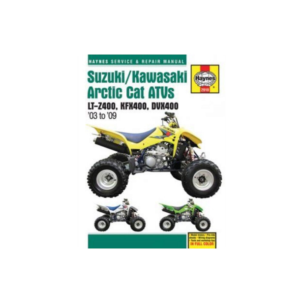 Haynes Publishing Suzuki/Kawasaki Arctic Cat ATVs (03 - 09) (inbunden, eng)