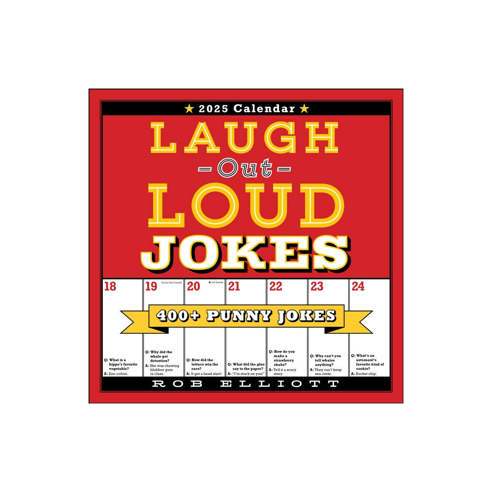 Andrews McMeel Publishing Laugh-Out-Loud Jokes 2025 Wall Calendar