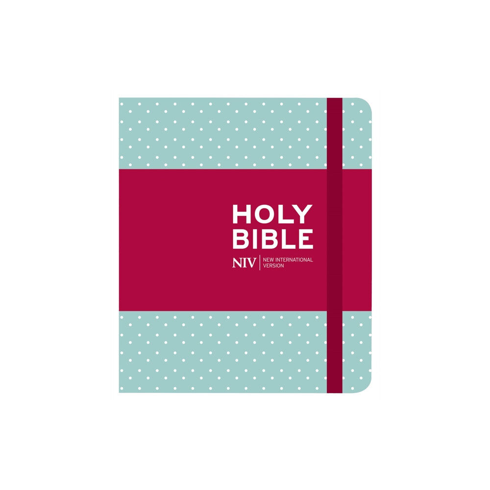 Hodder & Stoughton NIV Journalling Mint Polka Dot Cloth Bible (inbunden, eng)