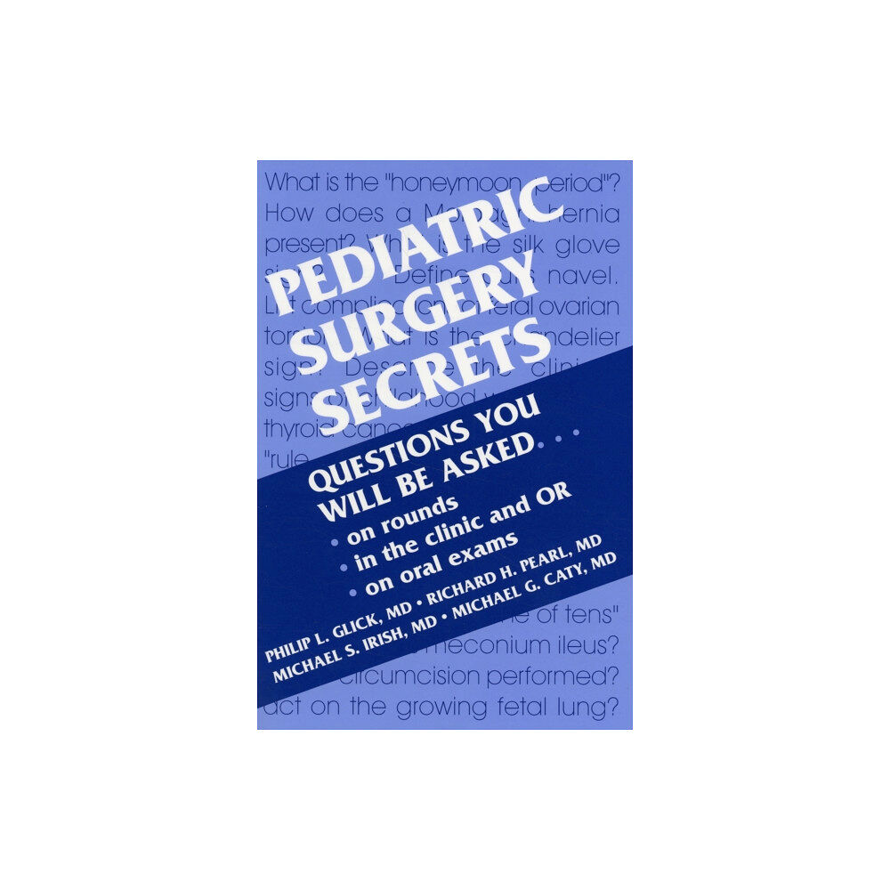 Elsevier Health Sciences Pediatric Surgery Secrets (häftad, eng)