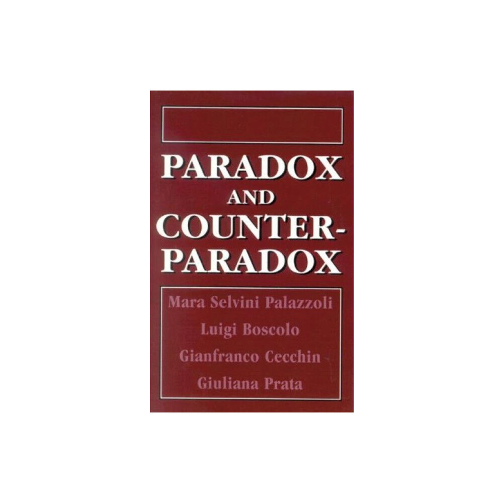 Jason aronson inc. publishers Paradox and Counterparadox (häftad, eng)