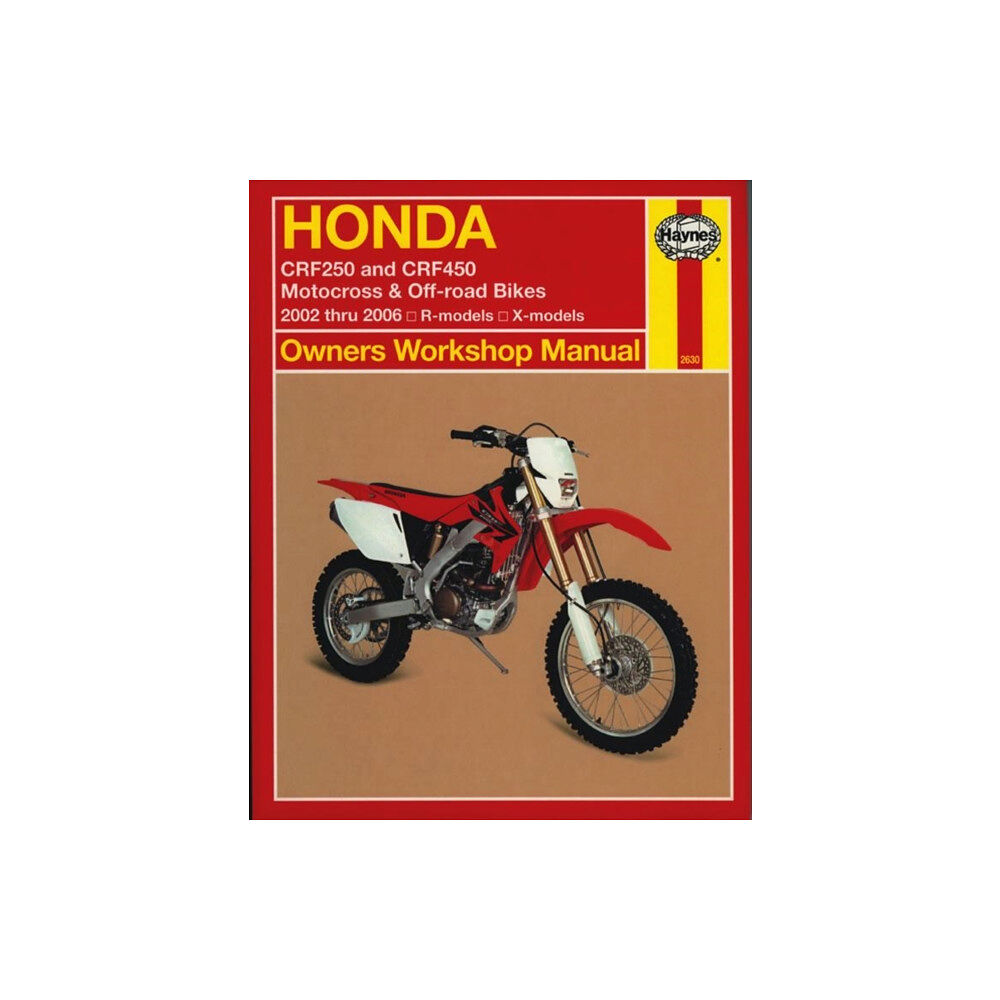 Haynes Publishing Honda CRF250 & CRF450 (02 - 06) (häftad, eng)