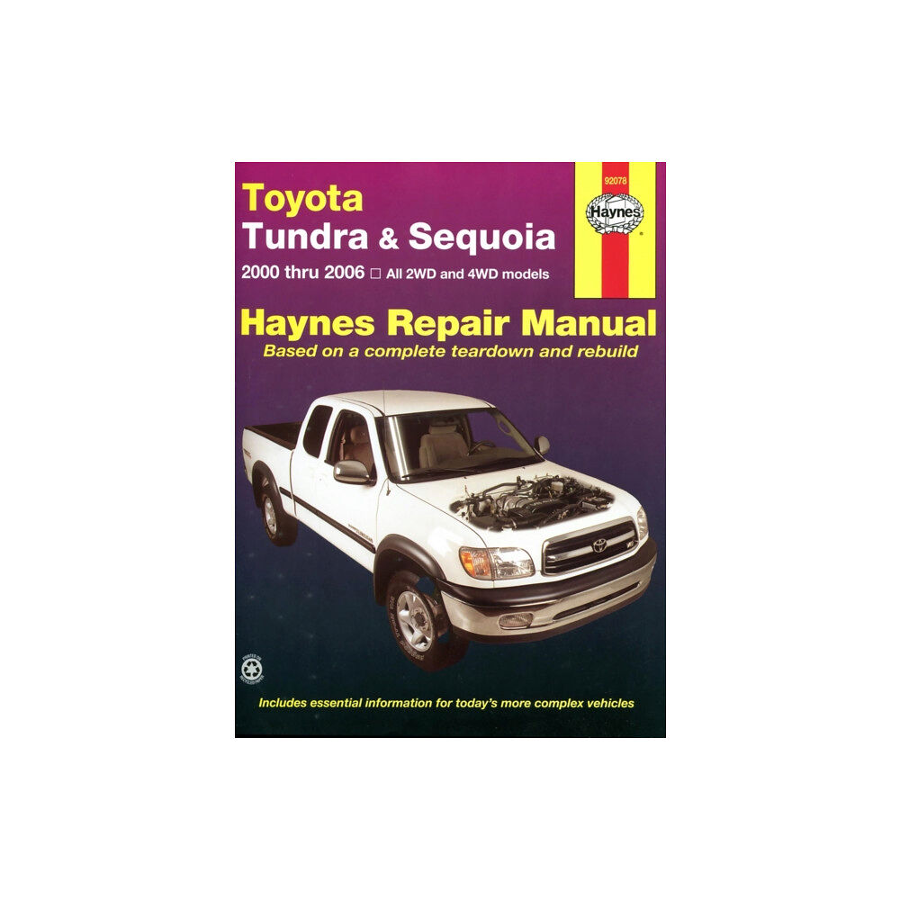 Haynes Publishing Toyota Tundra & Sequoia 00-07 (häftad, eng)