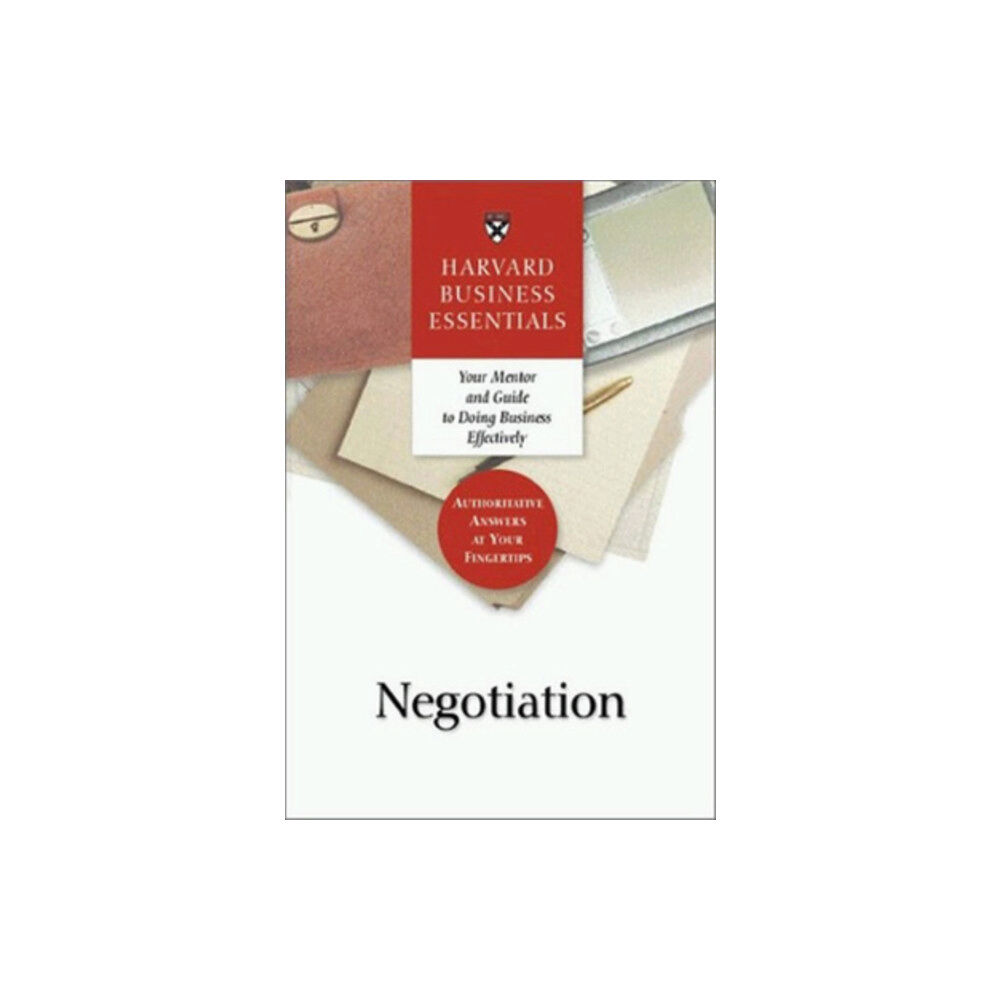 Harvard Business Review Press Negotiation (häftad, eng)