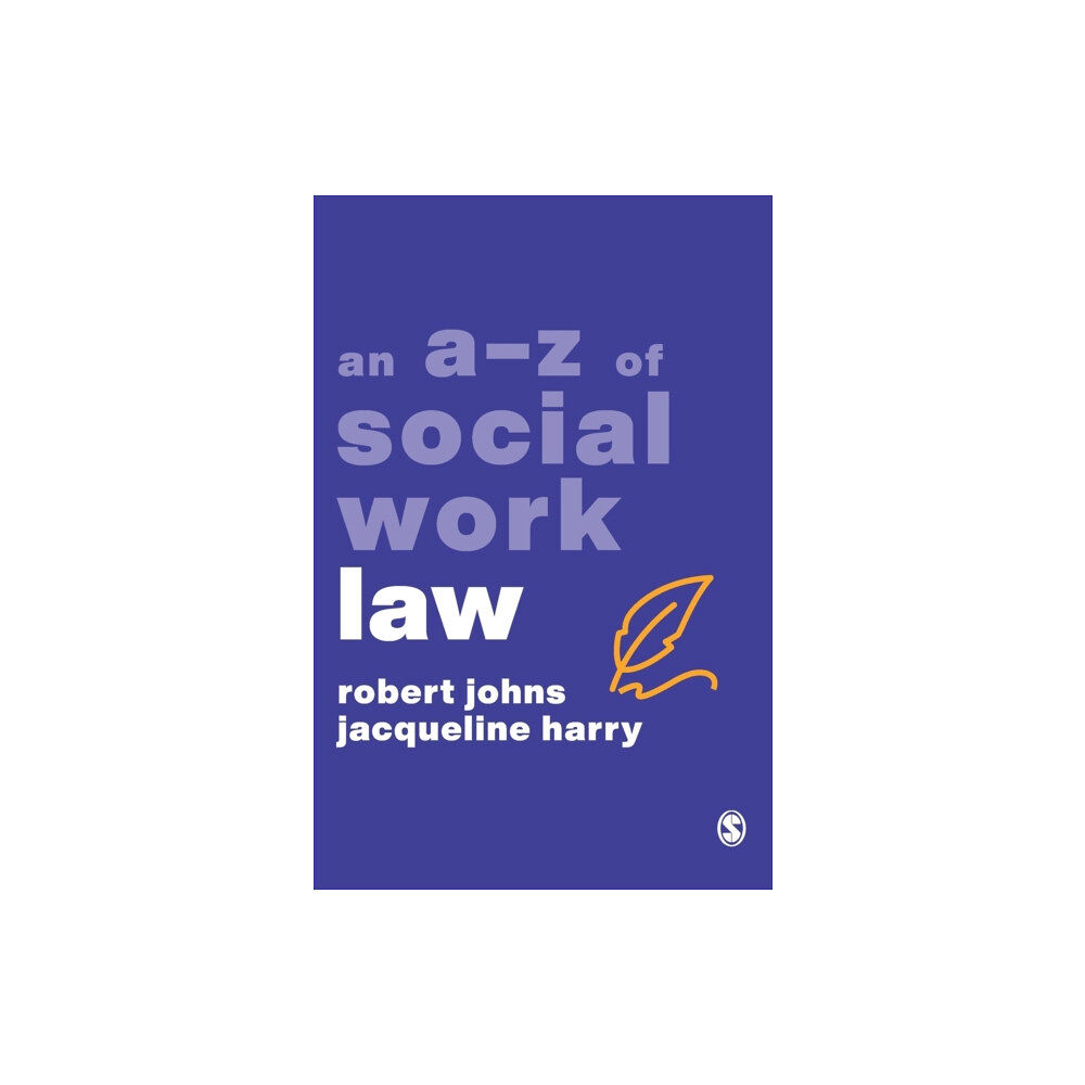 Sage Publications Ltd An A-Z of Social Work Law (inbunden, eng)