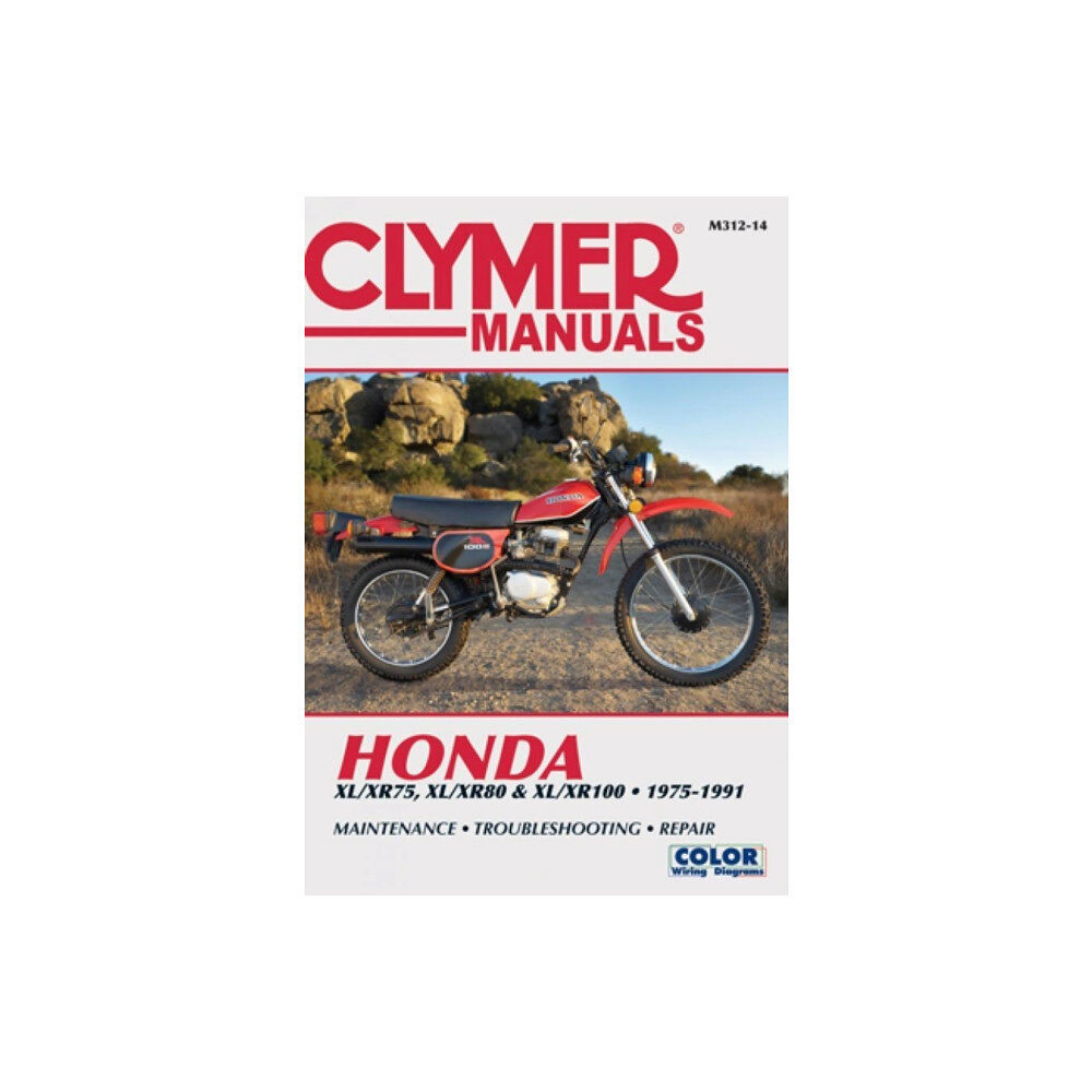 Haynes Publishing Group Honda XL/XR75, XL/XR80 & XL/XR100 Series Motorcycle (1975-1991) Service Repair Manual (häftad, eng)