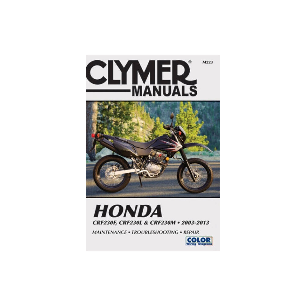 Haynes Publishing Group Honda CRF230F (2003-2013), CRF230L & CRF230M (2008-2009) Motorcycle Service Repair Manual (häftad, eng)