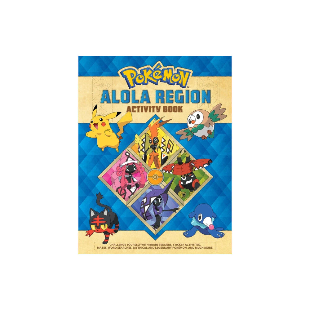 Pikachu Press Pokemon Alola Region Activity Book (häftad, eng)