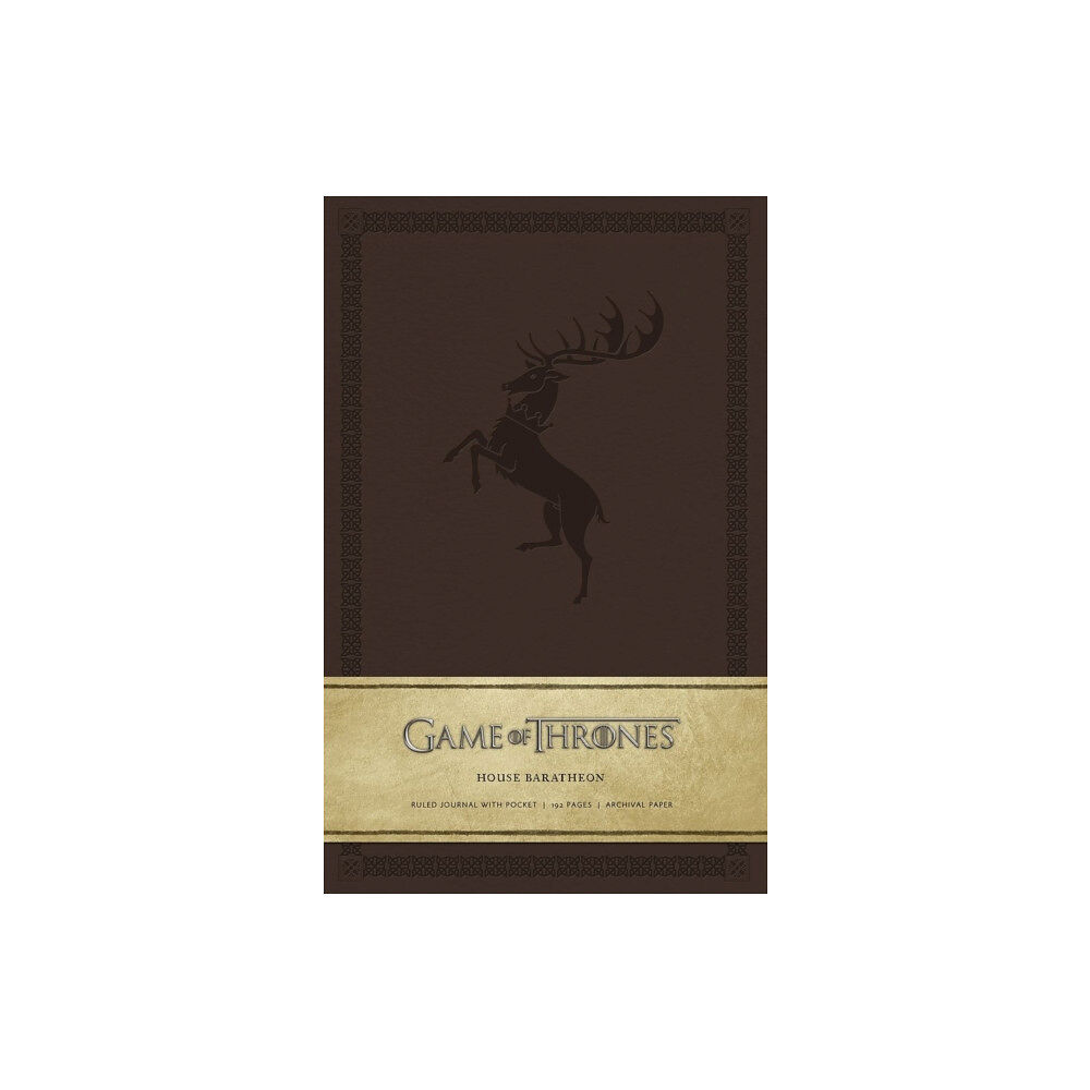 Insight Editions Game of Thrones: House Baratheon Hardcover Ruled Journal (inbunden, eng)