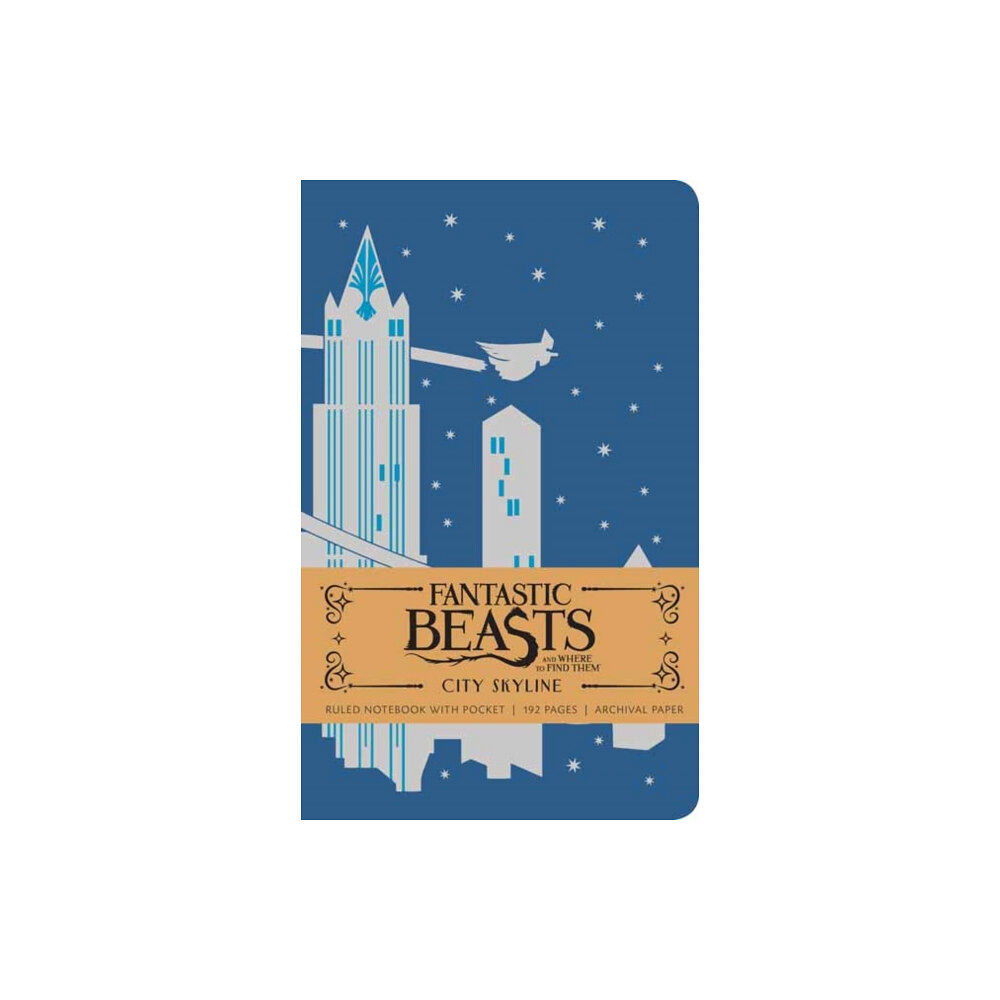 Insight Editions Fantastic Beasts and Where to Find Them: City Skyline Hardcover Ruled Notebook (inbunden, eng)