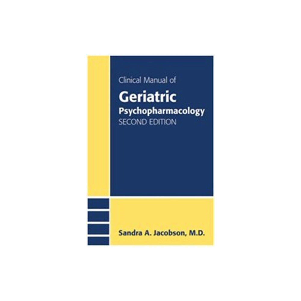 American Psychiatric Association Publishing Clinical Manual of Geriatric Psychopharmacology (häftad, eng)