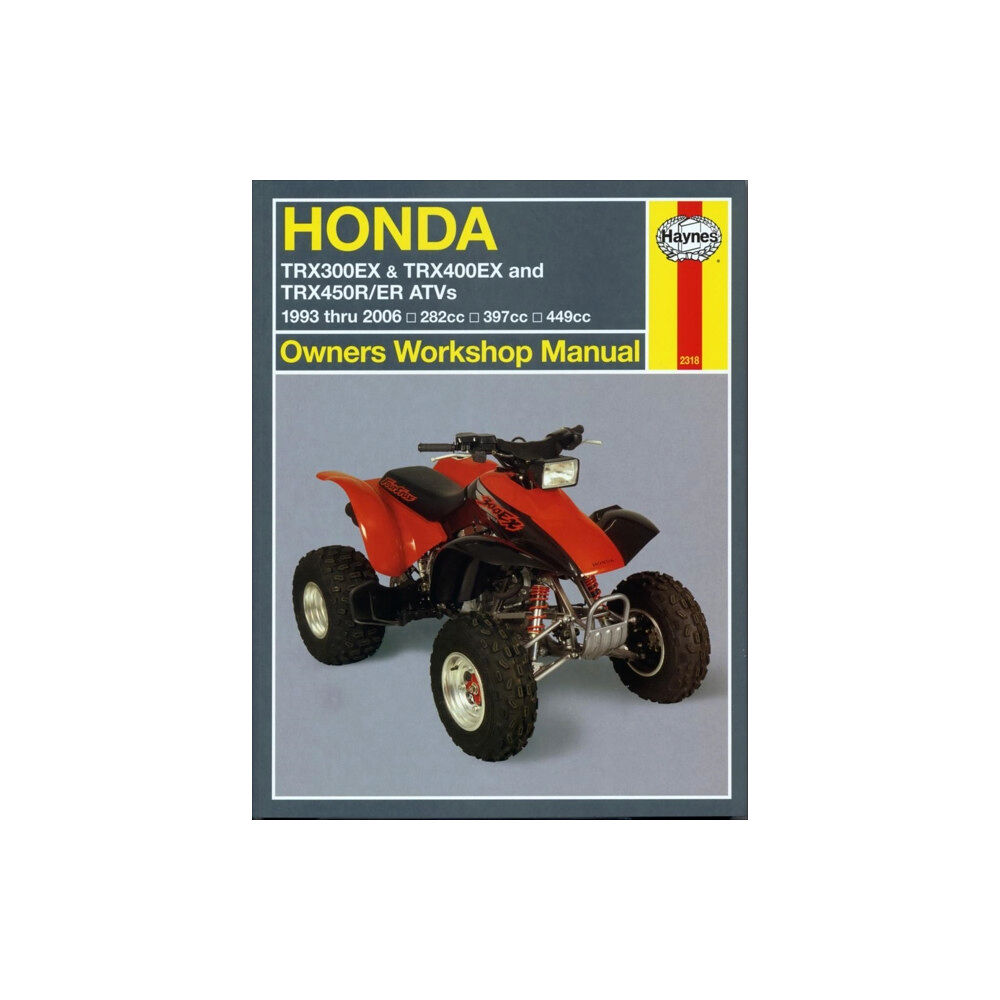 Haynes Manuals Inc Honda TRX300EX, TRX400EX & TRX450R/ER ATVs (93 - 14) Haynes Repair Manual (häftad, eng)