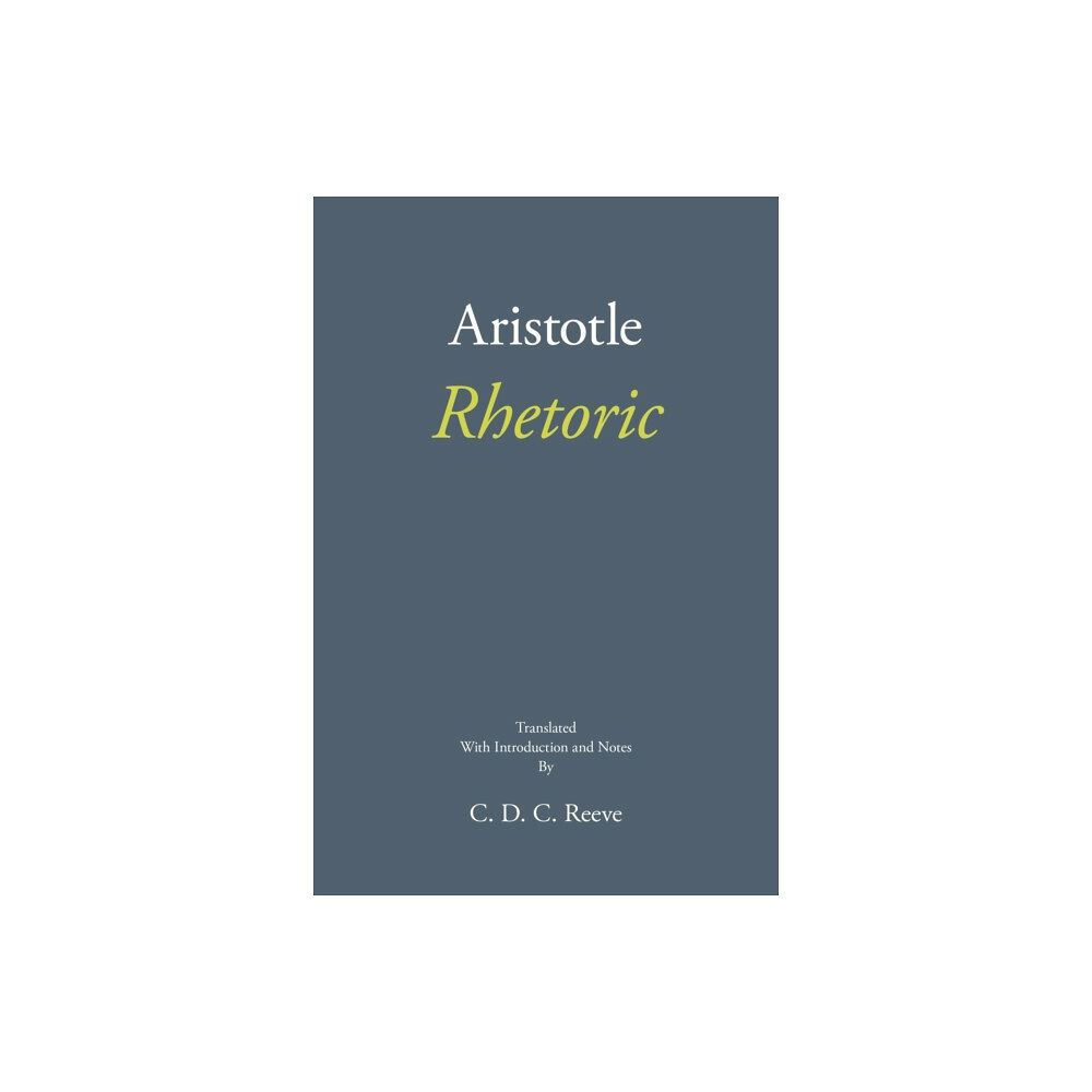 Hackett Publishing Co, Inc Rhetoric (häftad, eng)