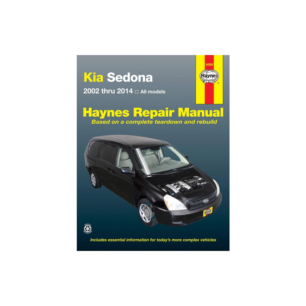 Haynes Manuals Inc Kia Sedona (02 -14) (häftad, eng)