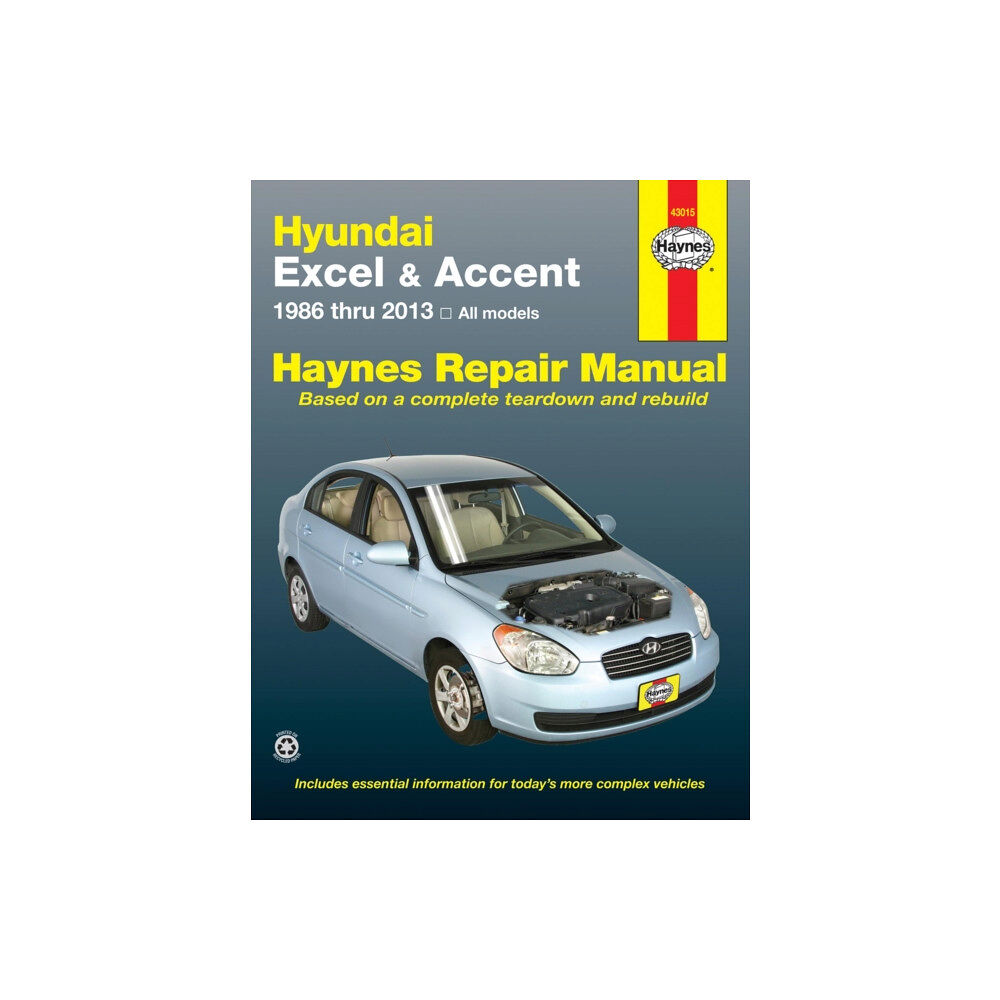 Haynes Manuals Inc Hyundai Excel & Accent (86-13) (häftad, eng)