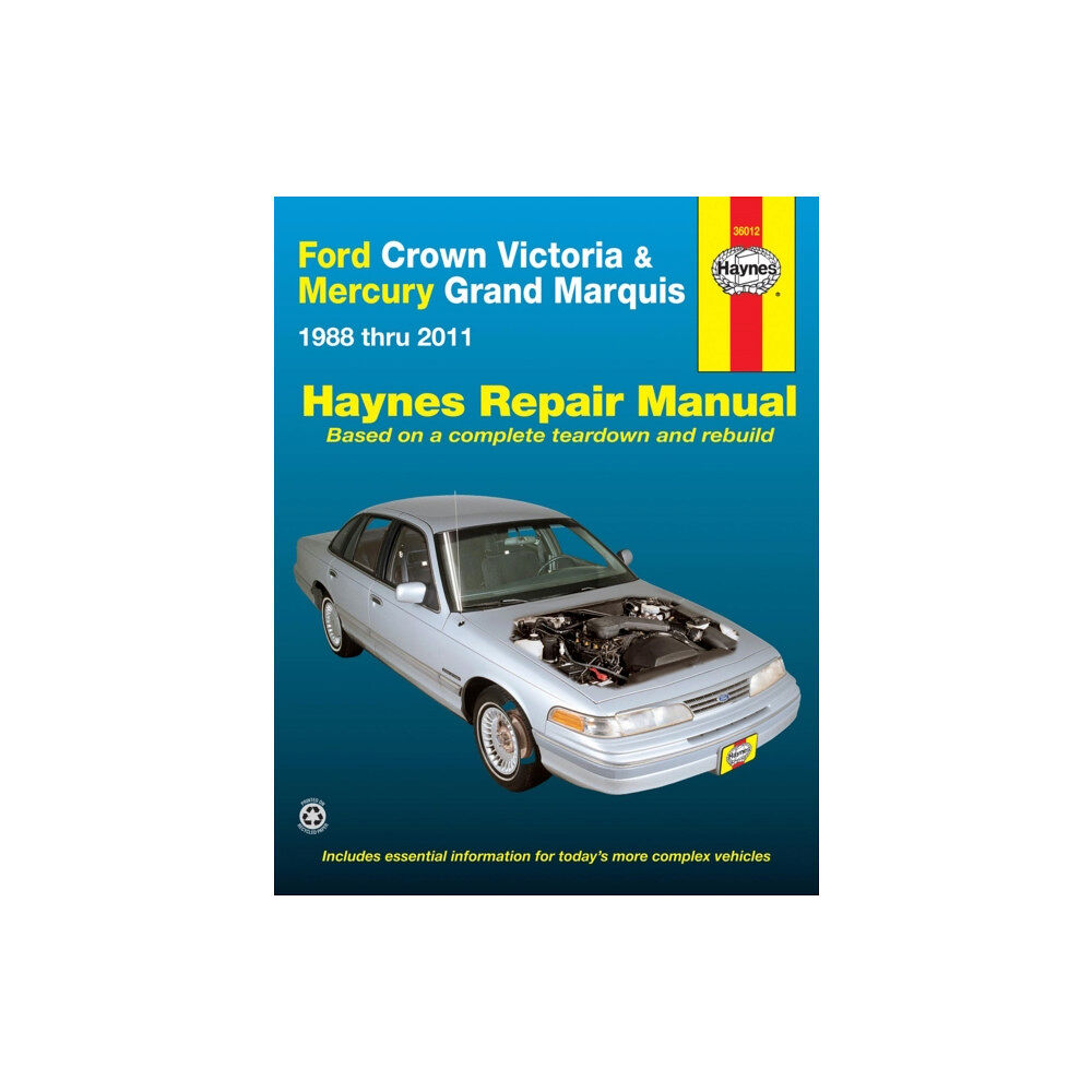 Haynes Manuals Inc Ford Crown Victoria & Mercury Grand Marquis (1988-2011) (Covers all fuel-injected models) Haynes Repair Manual (USA) (hä...