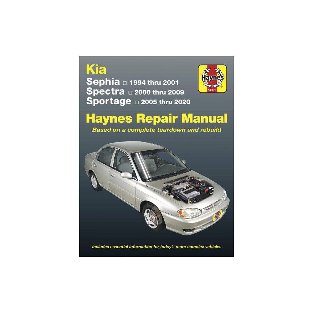 Haynes Manuals Inc Kia Sephia, Spectra & Sportage covering Sephia (94-01), Spectra (00-09) & Sportage (05-20) (häftad, eng)