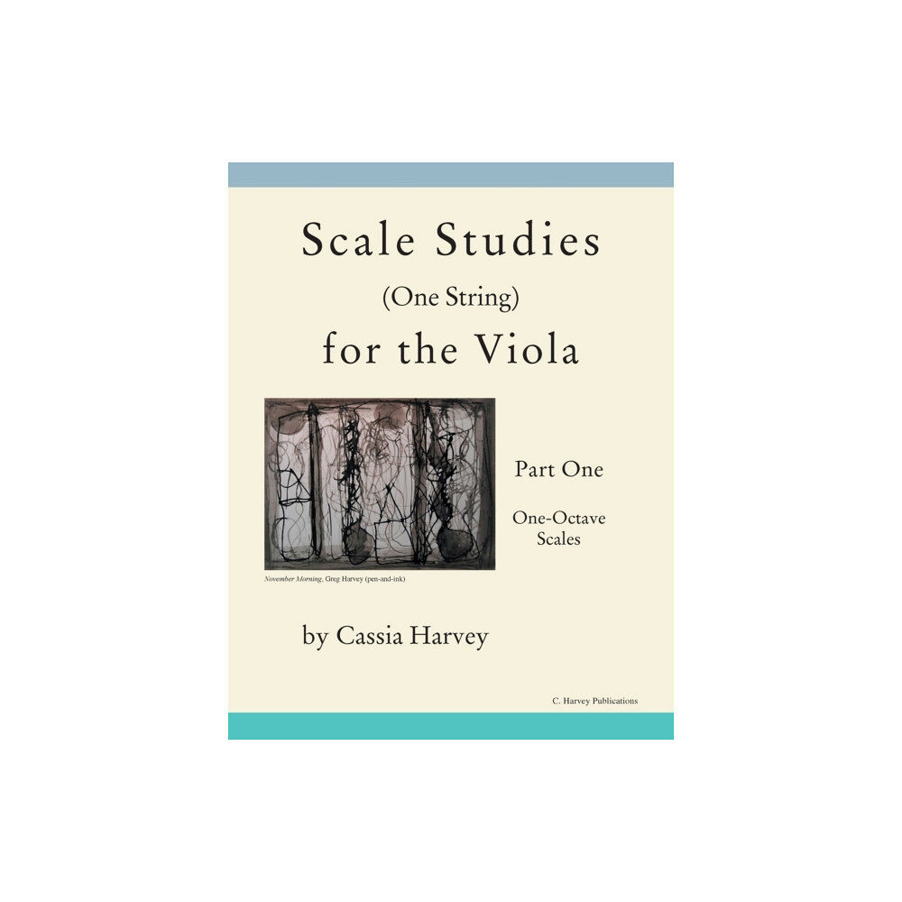 C. Harvey Publications Scale Studies (One String) for the Viola, Part One (häftad, eng)